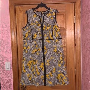 Phase Seven fit and flare dress